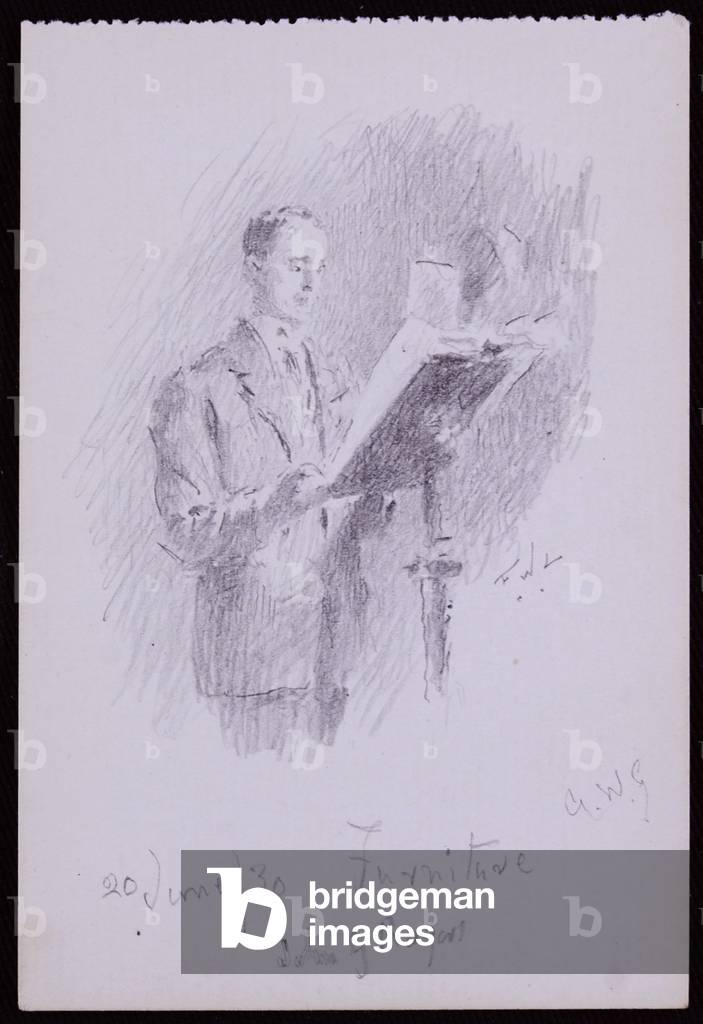 Portrait of John G Rogers, 1930 (pencil on paper)