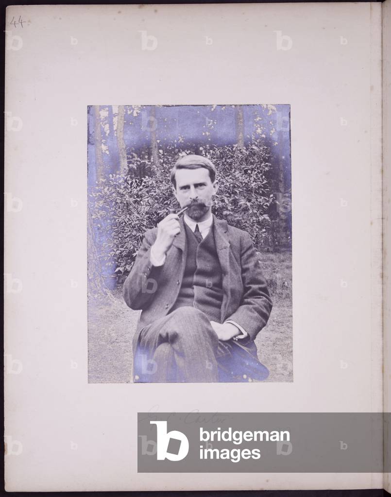 Portrait of G Christopher Carter, c.1902 (b/w photo)