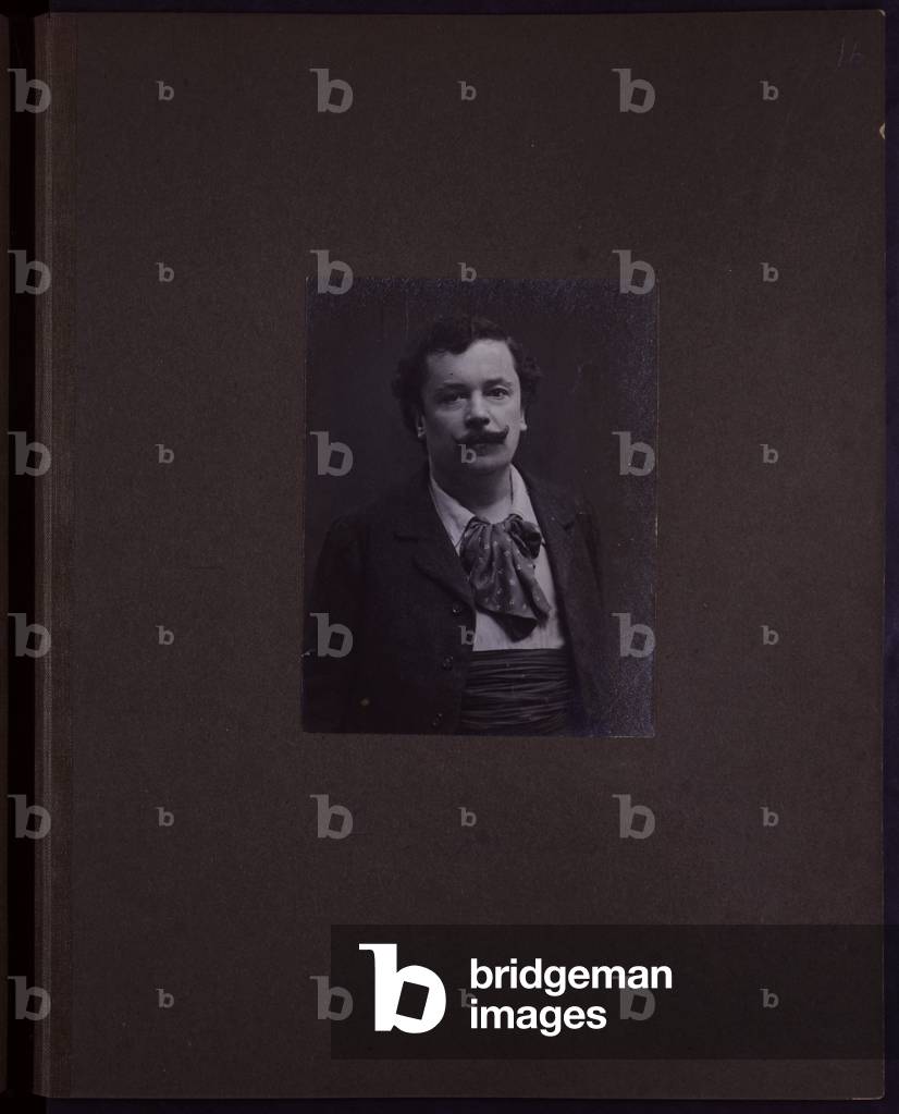 Portrait of Andrea Carlo Lucchesi (b/w photo)