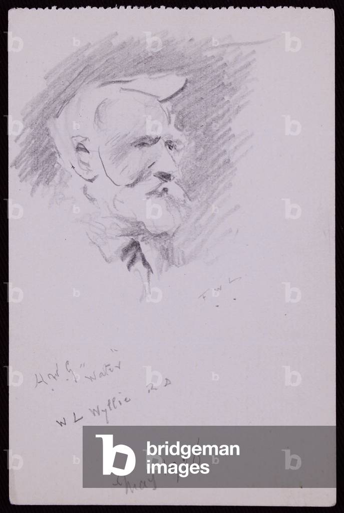 Portrait of WL Wyllie, 1926 (pencil on paper)
