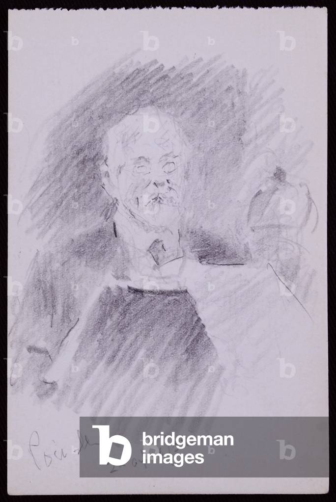 Portrait of Alfred Powell, 1932 (pencil on paper)