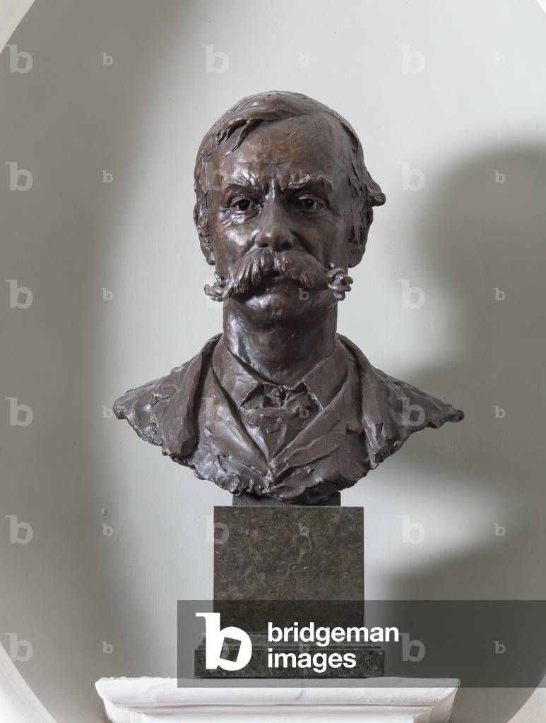 Sculpture of G. Blackall Simonds, c.1884-85 (bronze)