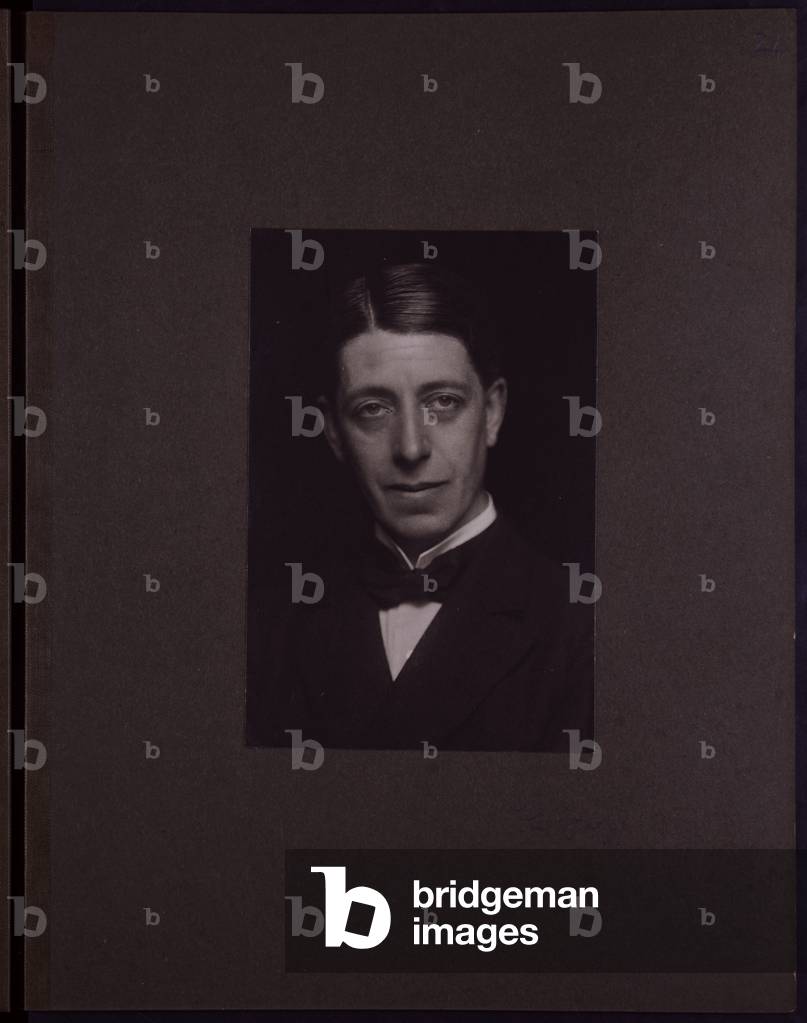 Portrait of FL Griggs, c.1911 (b/w photo)