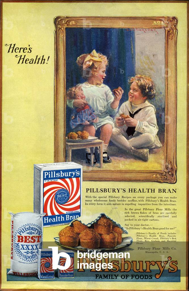 Pillsbury's Magazine Advert, USA, 1920s