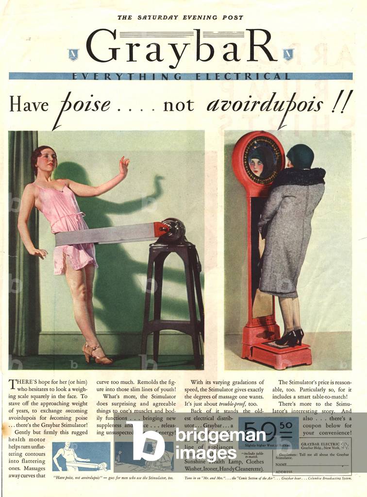 slimming weight loss diets, 1920s
