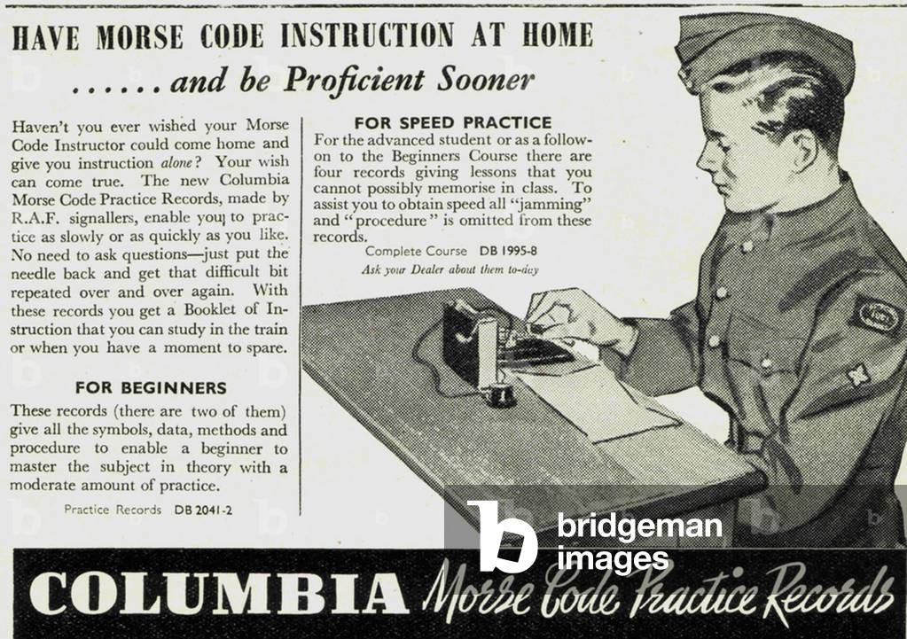 Columbia Magazine Advert, USA, 1940s