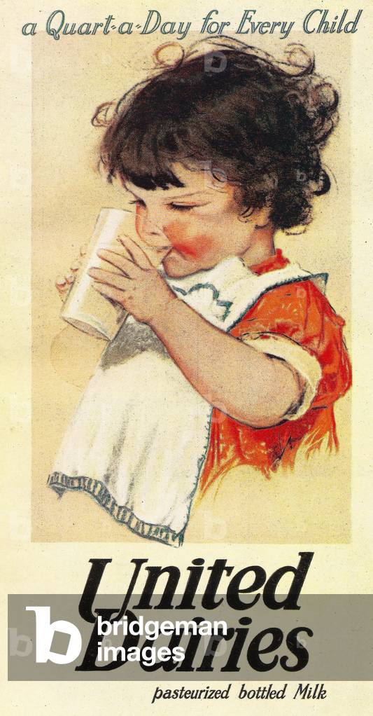 United Dairies Magazine Advert, 1930s (print)