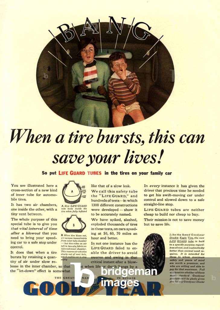 Good Year Magazine, advert, UK, 1940s