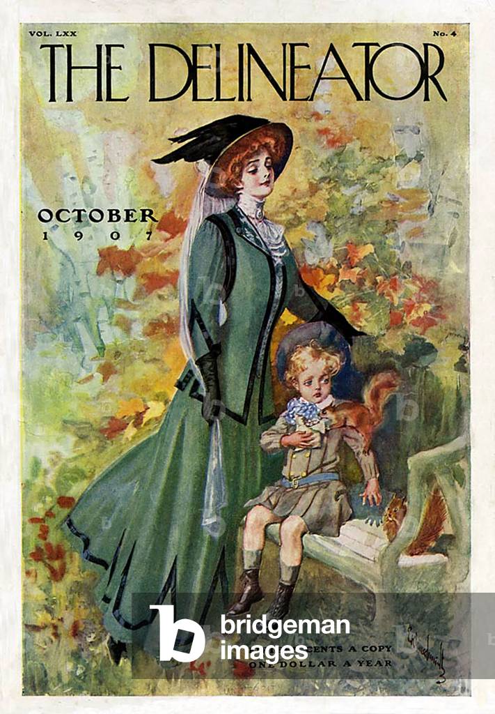 The Delineator Magazine Cover, USA, 1900s