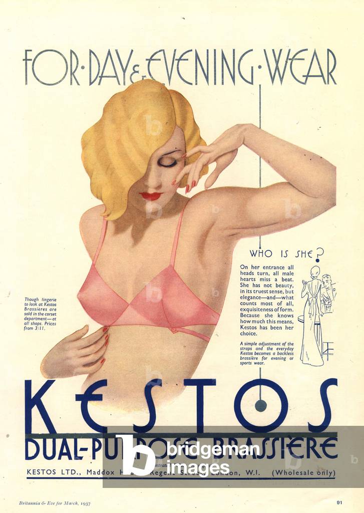 Kestos Magazine, advert, UK, 1930s