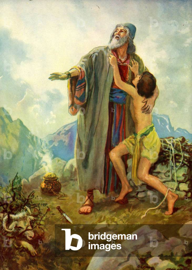 Jacob and Isaac Book Plate, USA, 1920s