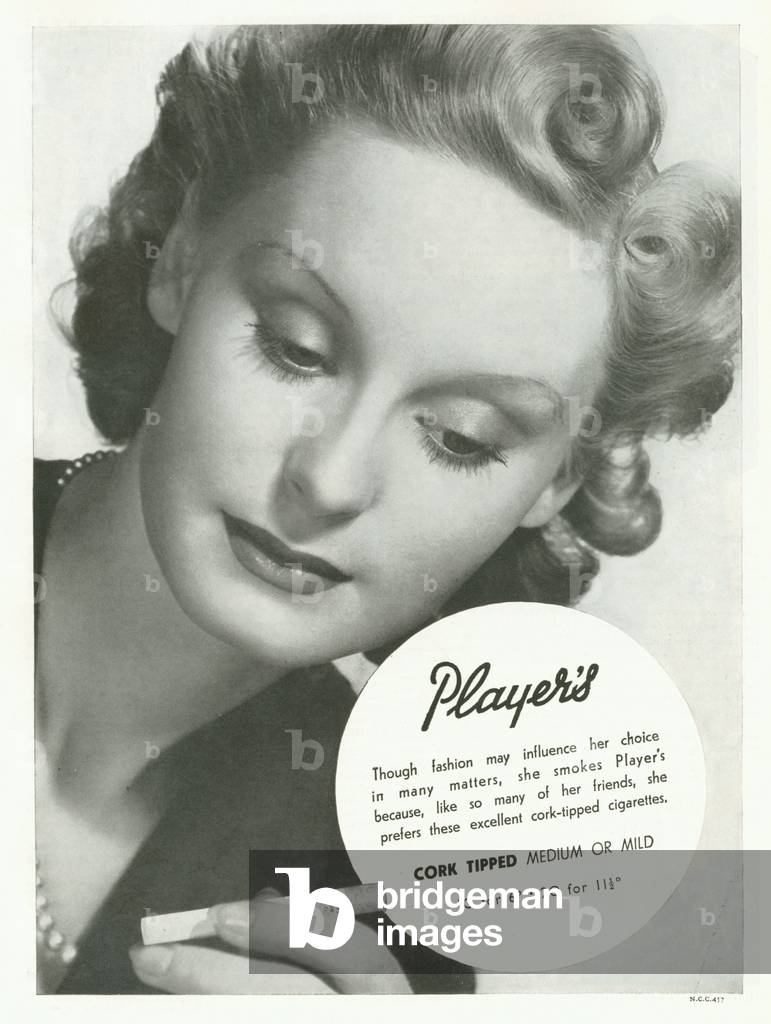 Player's Magazine, advert, UK, 1930s