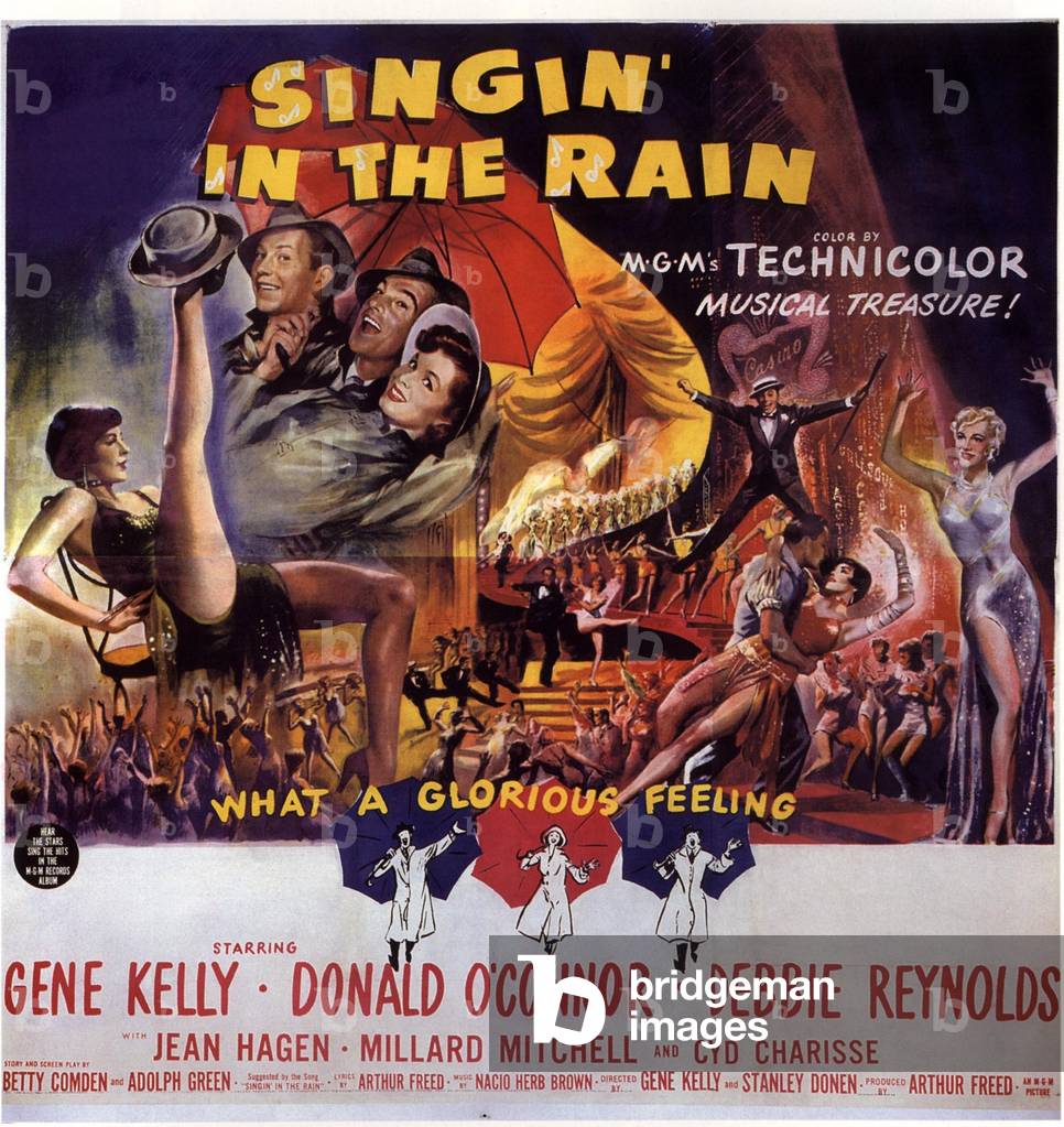 Let's sing in the rain directed by Stanley Donen, 1953