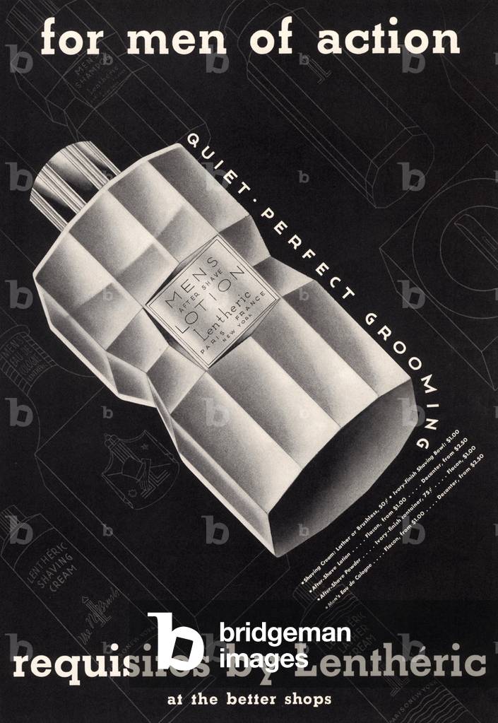 Lentheric Magazine, advert, UK, 1930s