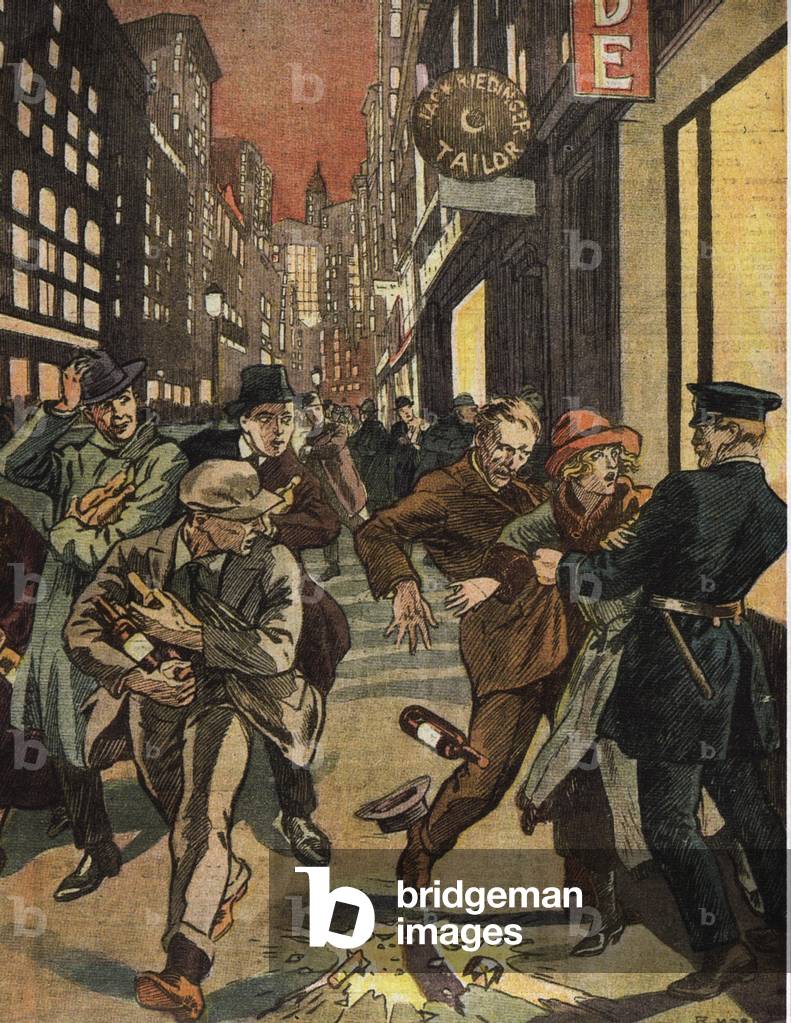 Prohibition in USA, 1922 (print)