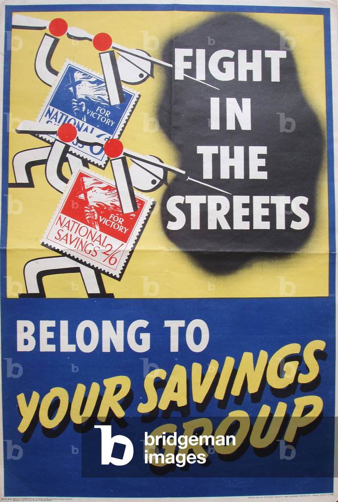 National Savings Poster, UK, 1940s