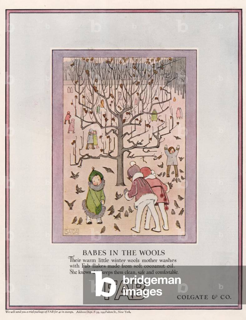 Fab Magazine, advert, USA, 1910s