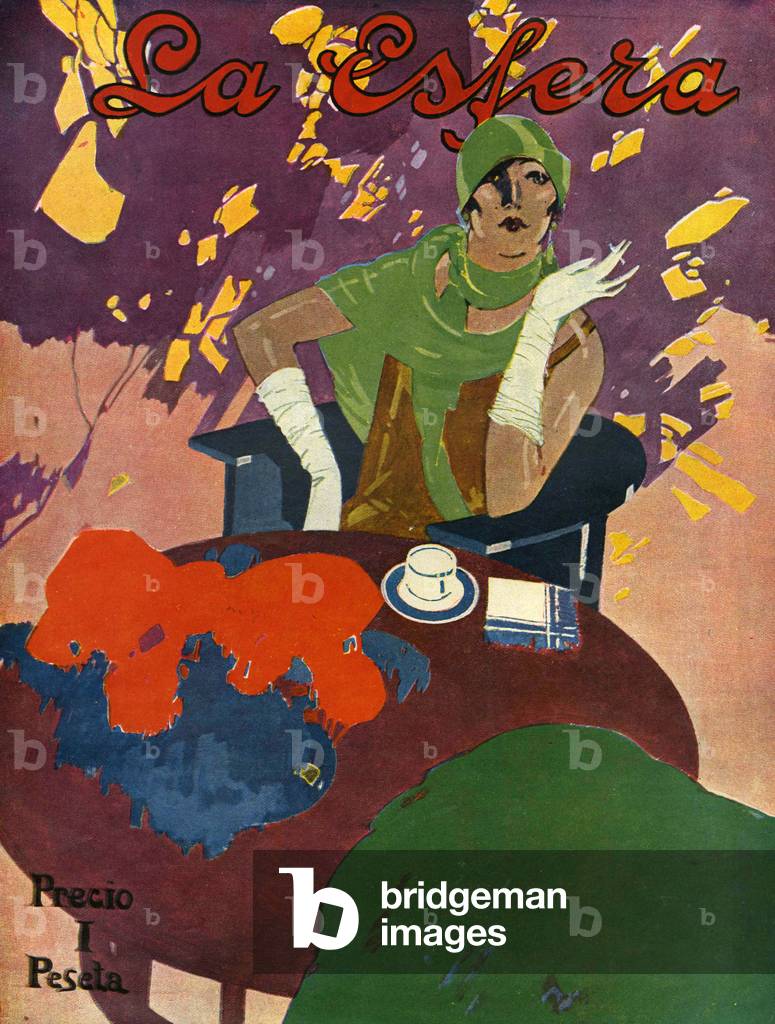 La Esfera Magazine Cover, Spain, 1920s