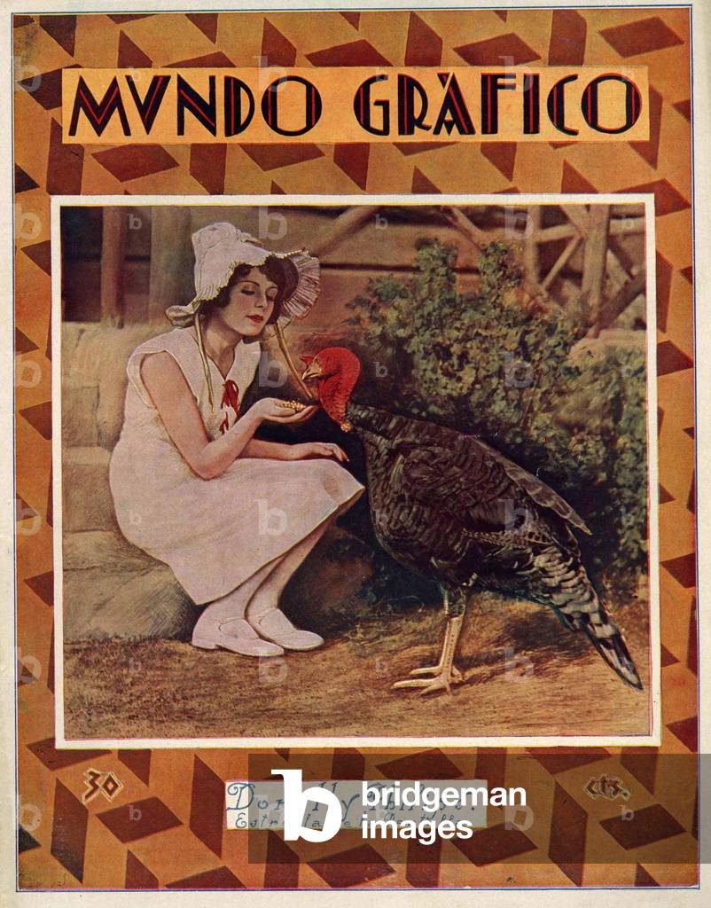 Mundo Grafico Magazine Cover, Spain, 1920s