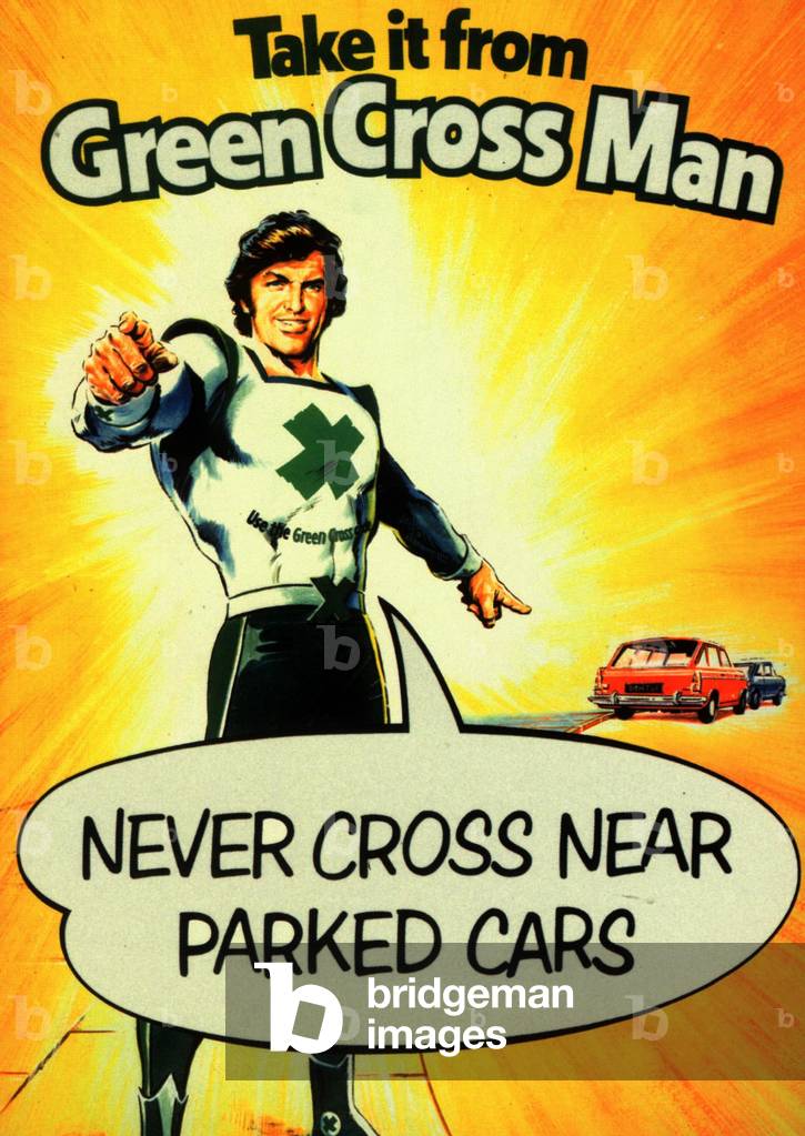 Government Campaigns Road Safety Magazine, advert, UK, 1950s