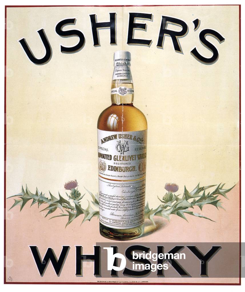 Usher's Magazine, advert, UK, 1900s