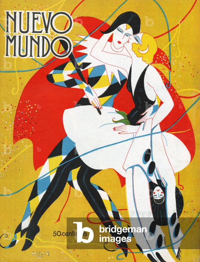 Nuevo Mundo Magazine Cover, Spain, 1920s