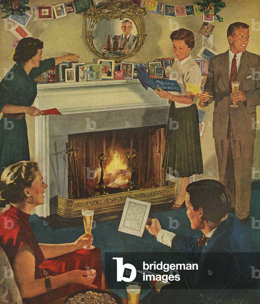 United States Brewers Foundation Magazine, advert (detail), USA, 1950s