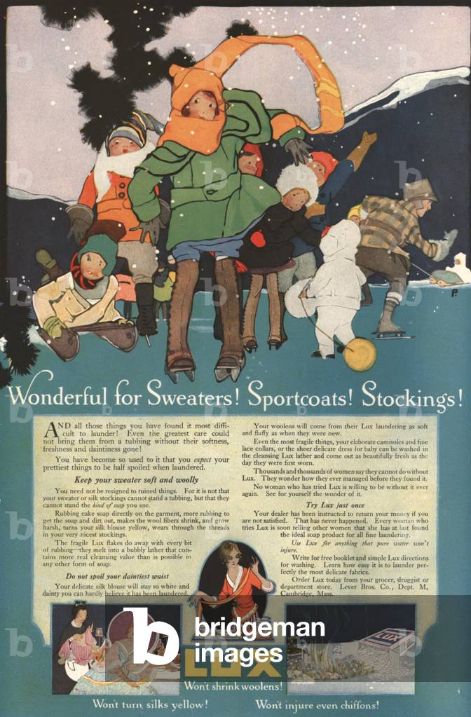 Lux Magazine, advert, USA, 1910s