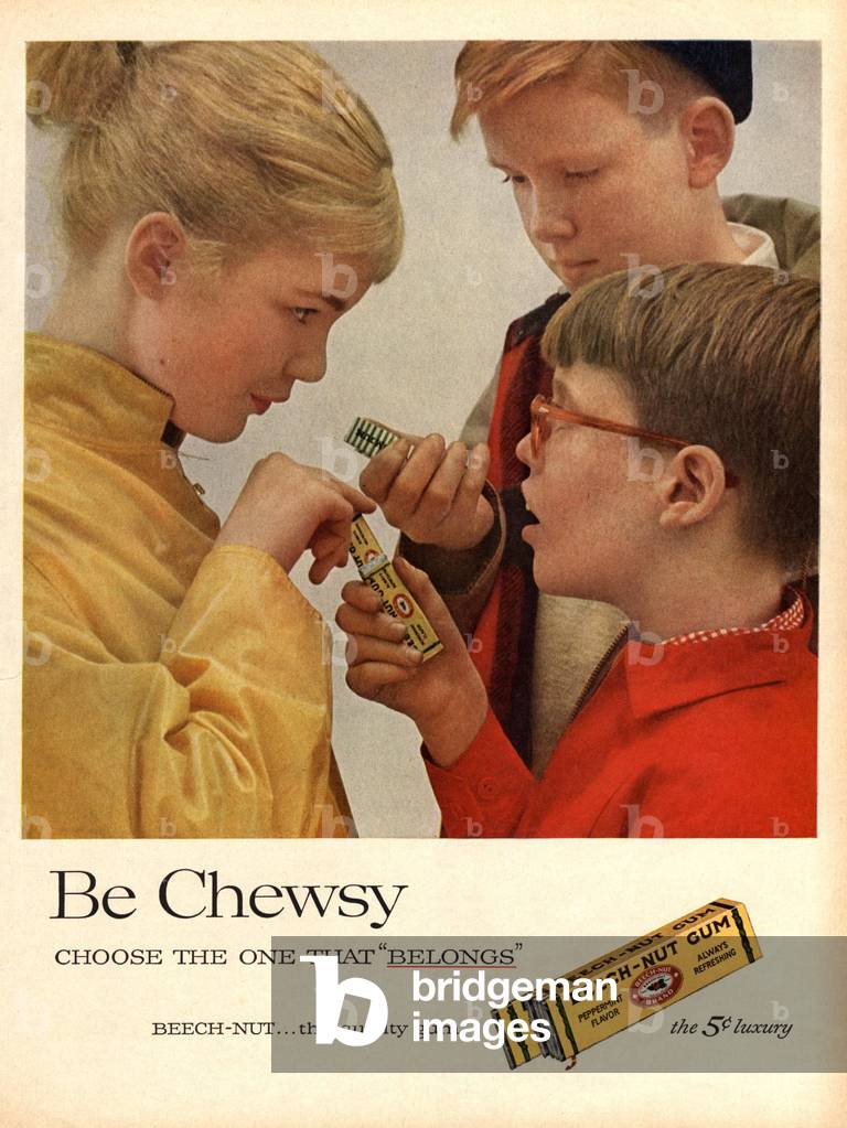 Beech-Nut Gum, 1950s (print)