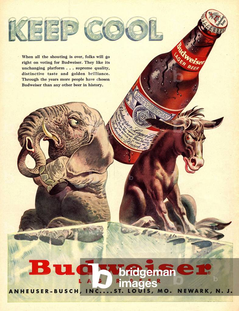 Budweiser, 1940s (print)