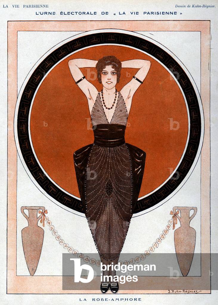 La Vie Parisienne Magazine Plate, France, 1910s (print)