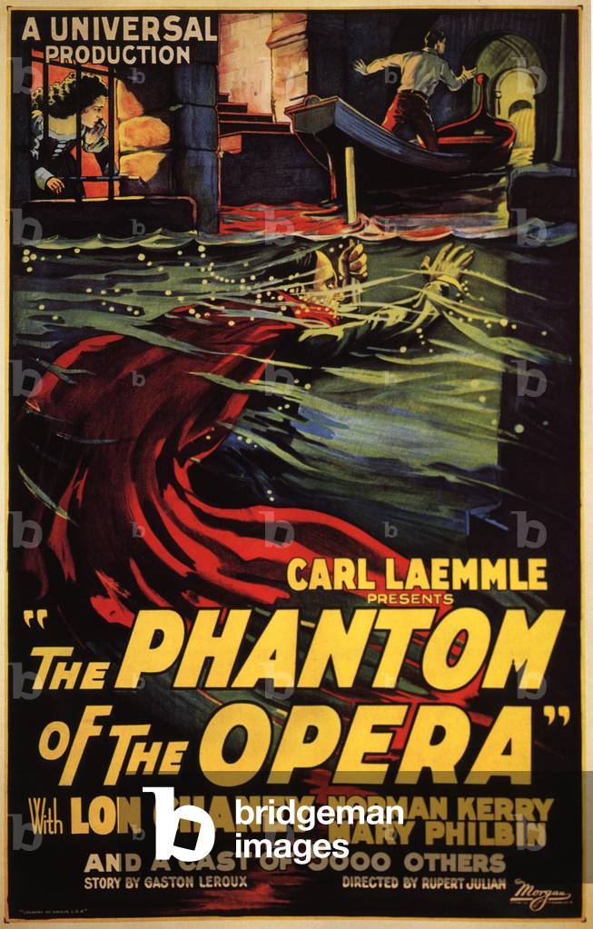 The Phantom Of The Opera Film Poster, USA, 1920s (poster)
