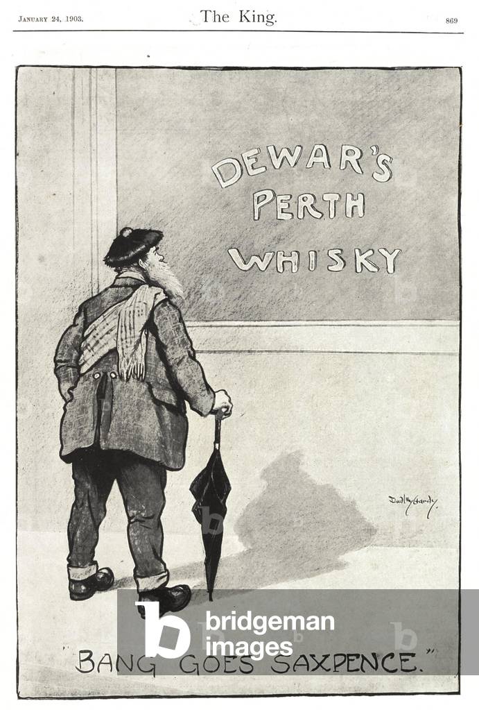 Dewar's Magazine, advert, UK, 1900s