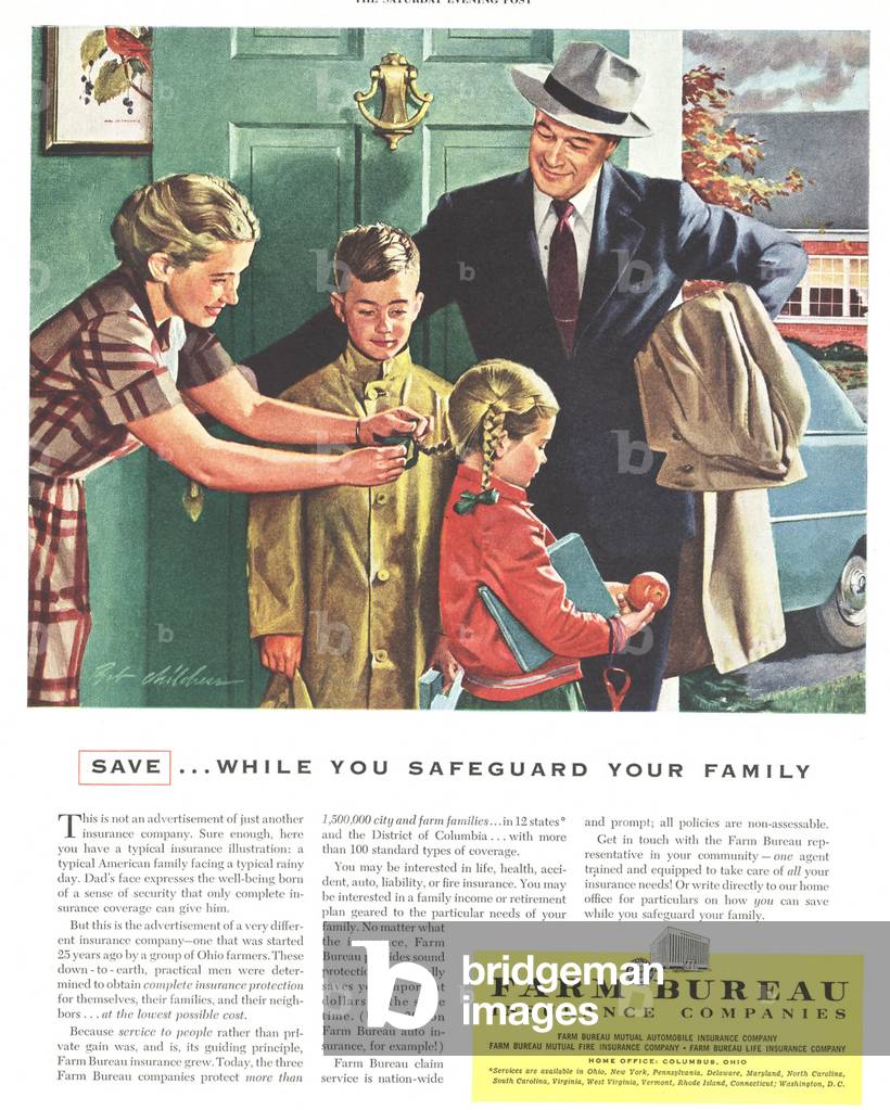Farm Bureau Magazine, advert, USA, 1940s