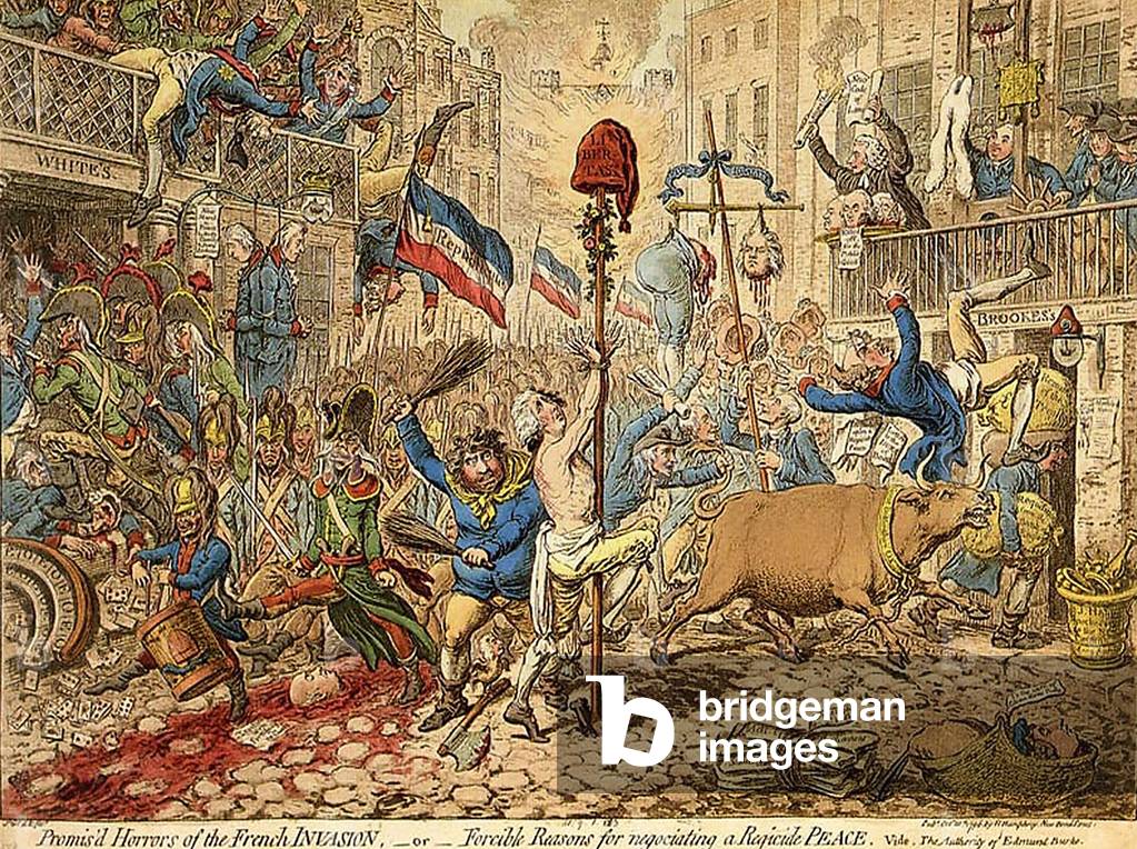 French Revolution Book Plate, UK, 1850s