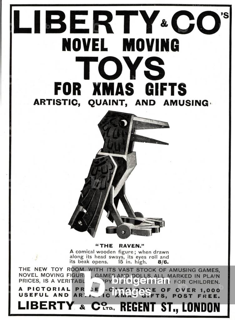 Liberty of London Magazine, advert, UK, 1920s