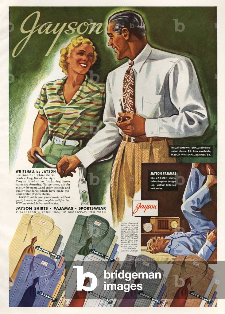 Jayson Magazine, advert, USA, 1930s