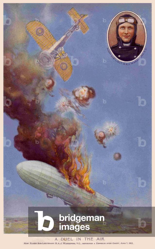 Airships Book Plate, UK, 1910s