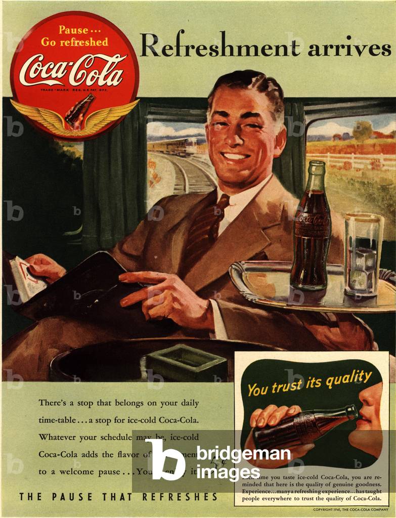 Coca Cola, 1940s (print)