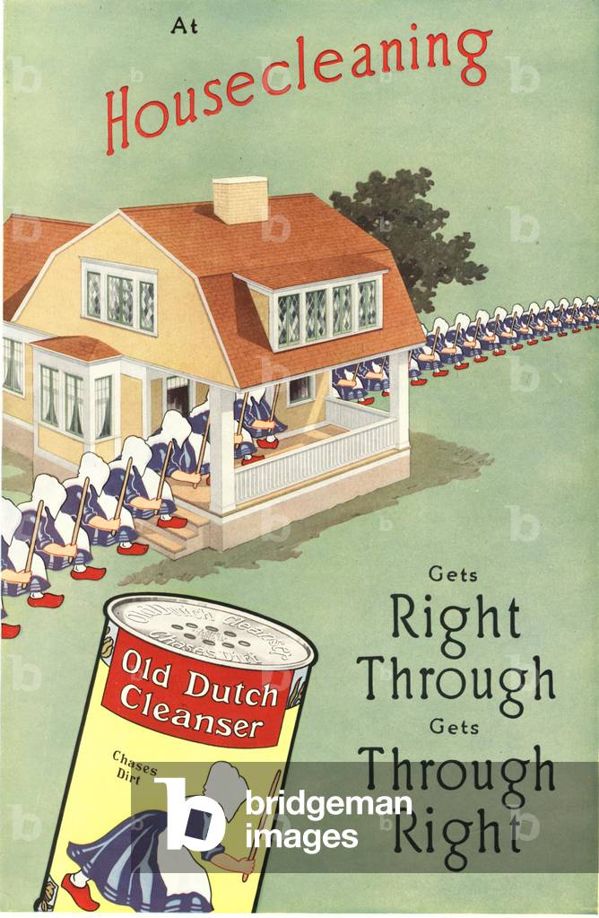 Old Dutch Magazine, advert, USA, 1920s