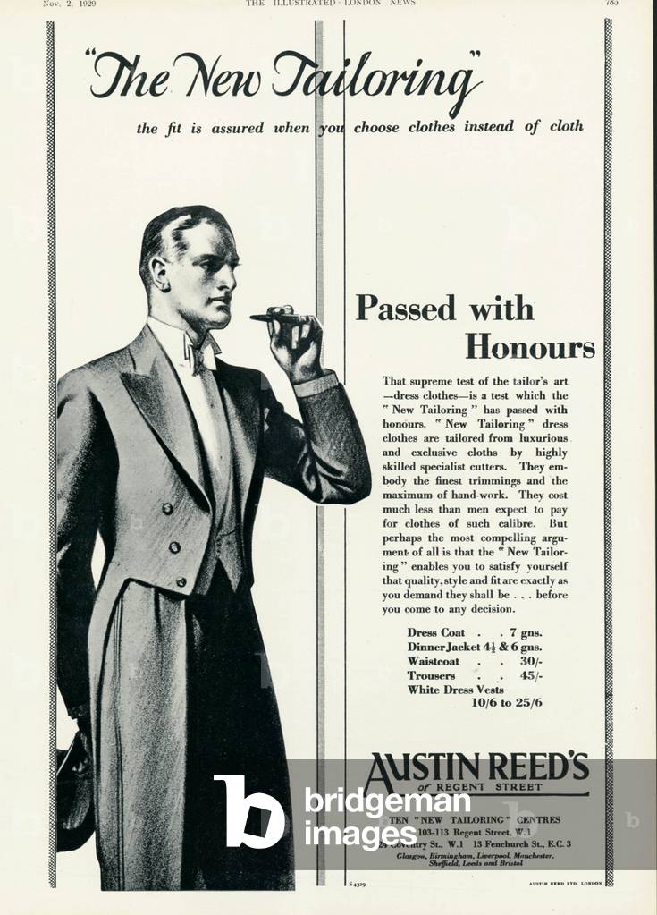 Austin Reed, UK, 1920s