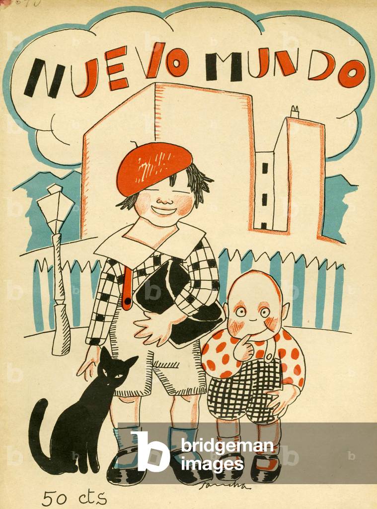 Nuevo Mundo Magazine Cover, Spain, 1910s