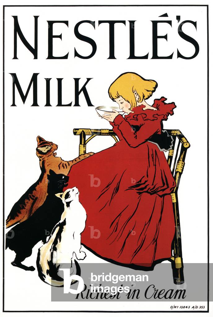 Nestle's Milk, poster, UK, 1910s