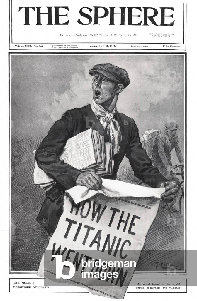 The Sphere Magazine Cover, UK, 1910s