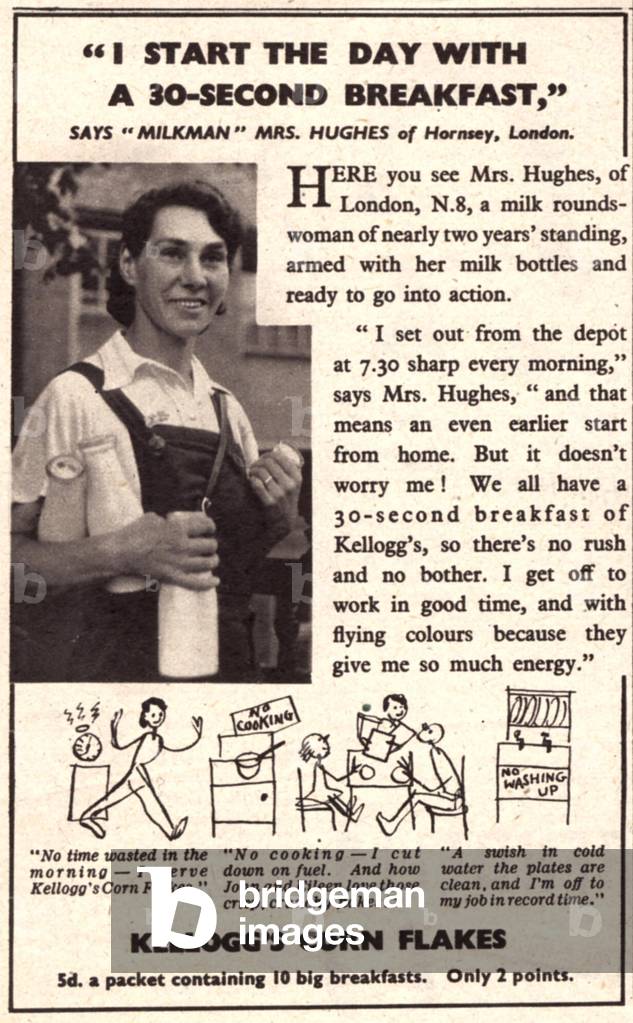 Kellogg's Magazine, advert, UK, 1940s