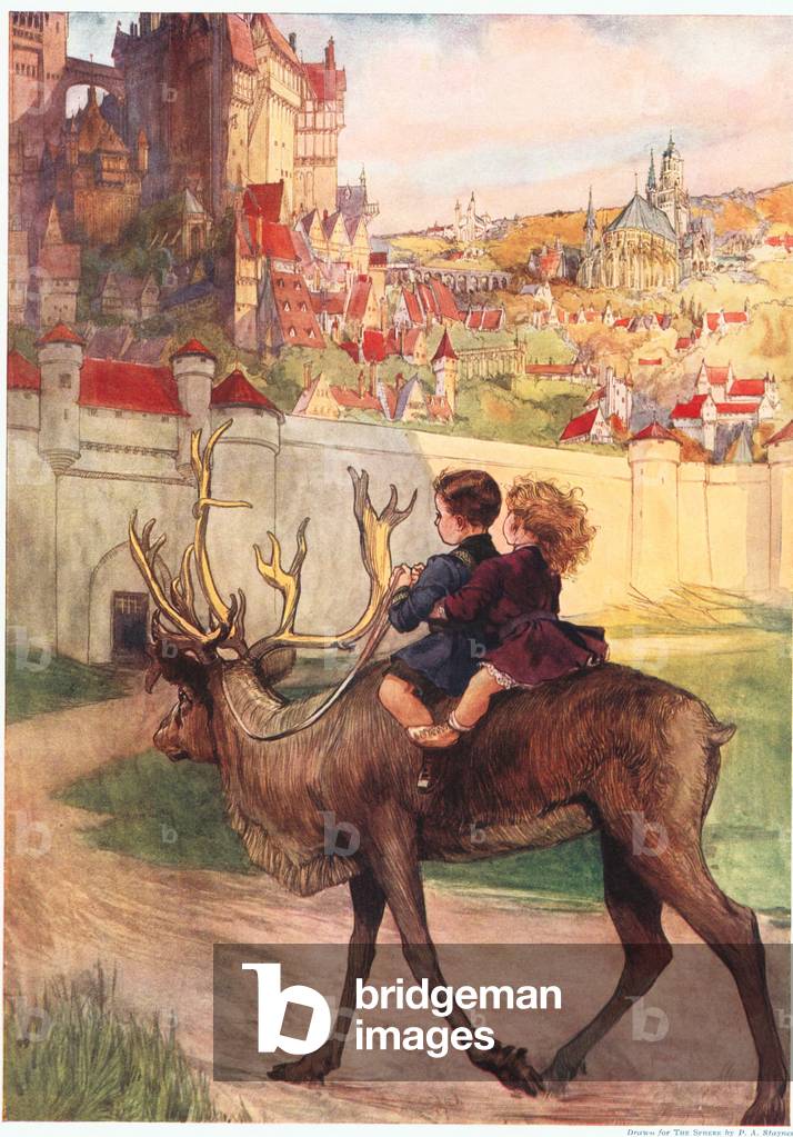 Christmas Magazine Plate, UK, 1920s