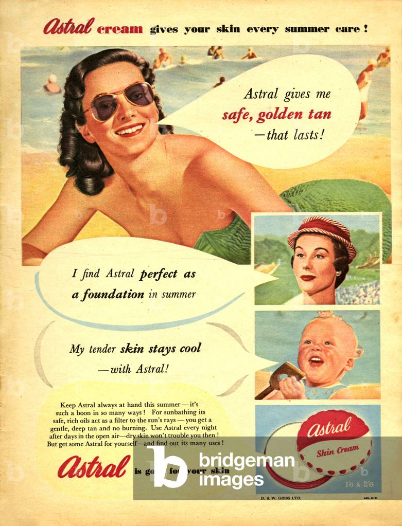 Astral Magazine Advert, UK, 1950