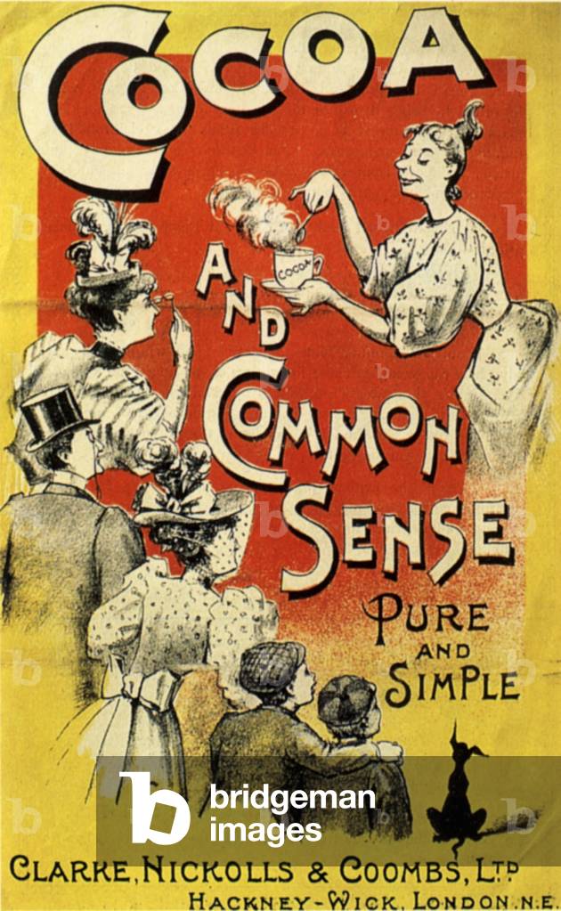 Cocoa Clarke Nickolls and Coombs, UK, 1880s