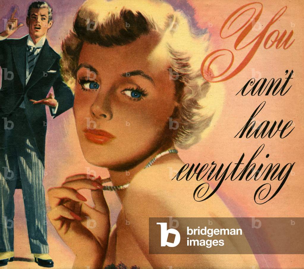 Romance Magazine Plate, UK, 1950s