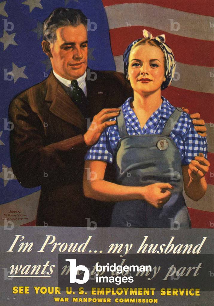 Women at War Poster, USA, 1940s
